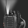 Greaval Walkie Talkies Rechargeable Long Range Two-Way Radio with Earpiece,16-Channel