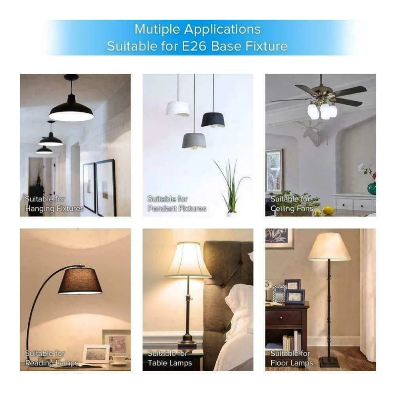 SANSI Dimmable LED Light Bulb 17W=200W 2500LM Energy Saving A19