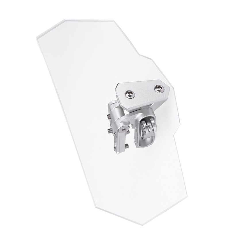 Motorcycle Universal Adjustable Windscreen Wind Deflector Windshield