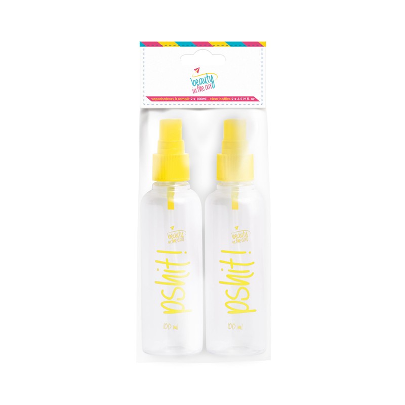 Beauty In The Air Flacons Flasks with atomizer