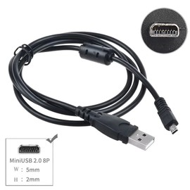 Ddkxndb 3.3ft USB Charger PC Charging Data Sync Cable for Sony Cybershot DSC-W830 Camera