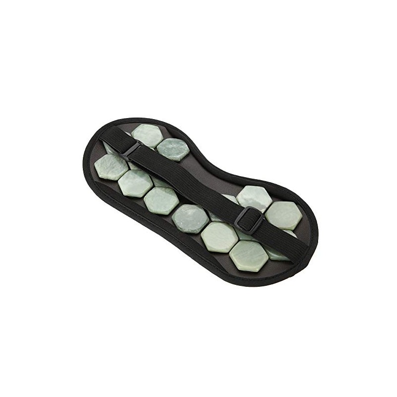ZJchao Máscara para Dormir con Germanio y Piedra de Jade,