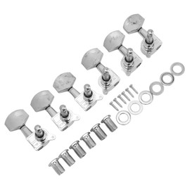 Clavijas de Afinación, Guarda Pañales, Clavijas de Afinación de Guitarra Completamente Cerradas de Tamaños Estándar para Guitarras Acústicas y Eléctricas