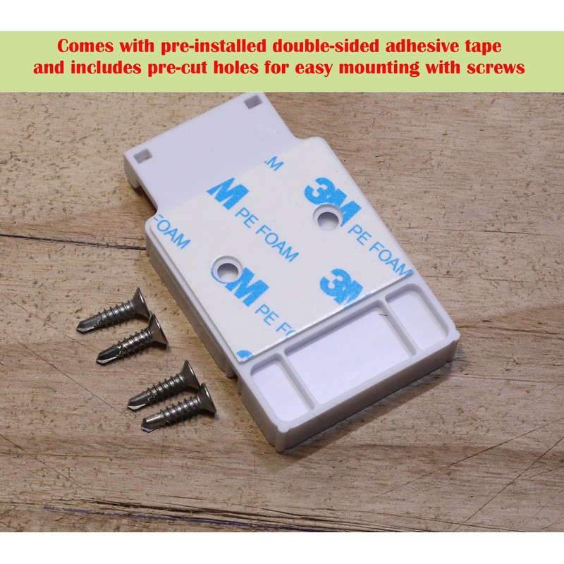 Garage Door Bracket Compatible with SimpliSafe Entry Sensor, Easy Setup,