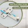 Alise 4 inch Flip Latch Gate Latches, Heavy Duty Stainless