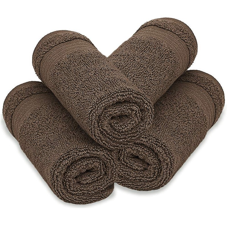 Luxury Turkish Cotton Washcloths for Easy Care, Extra Soft &