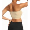 Venbond - Bralette sin tirantes acolchado para mujer, de 3