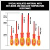 HORUSDY 6-Piece 1000v Insulated Screwdriver Set, Magnetic Tip Electrician screwdriver
