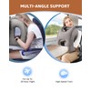 Sunany Inflatable Neck Pillow with Perfect 45° Angle Design for