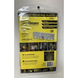 SensorBright Sensor Brite Slim Beam As Seen On TV Wireless Motion Sensor LED Light 2 Pack