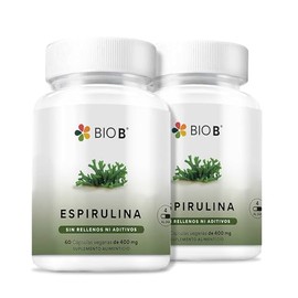 BIO B | Espirulina 60 cápsulas veganas (2)
