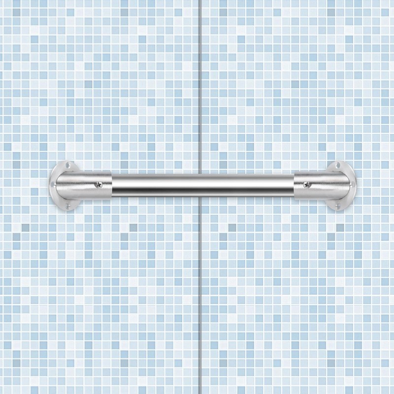 Antrader Adjustable Socket Bracket Support Holder,Closet Pole Socket Set Wardrobe