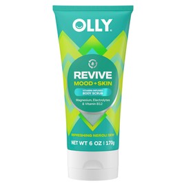 OLLY Body Scrub Revive Exfoliates & Repairs Skin Barrier 6 oz