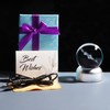 2.36" K9 Crystal 3D Solar System ball with LED Lamp
