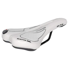 Montegrappa Saddle for Road Bike MTB Trekking Unisex Model SM Eletta Gel 1150 Made in Italy Colour White