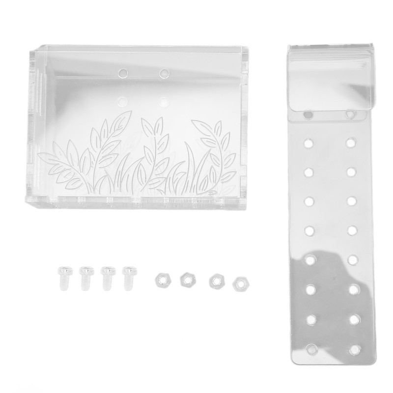 Aquarium Aquatic Planter Transparent Acrylic Fish Tank Hanging Water Plants