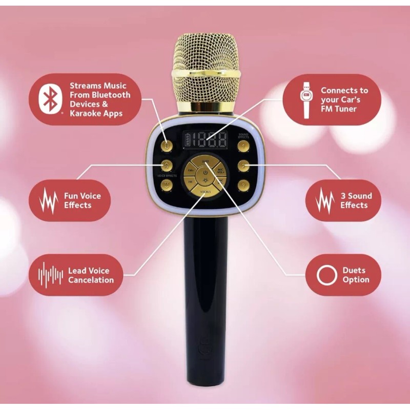 Singing Machine CARPOOL KARAOKE Machine for Kids & Adults, Carpool