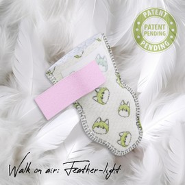 WICKEDPUP Unstoppable Booties for Dogs & Cats, 32 Count, Size 2 | Disposable Dog Boots & Paw Protectors | Breathable Puppy Shoes to Prevent Licking Paws (Size 2: Paw Width 1.25~1.5 inches)