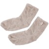 Daikai Luboa 322564 Sleeping Socks, Solid, Flowers, Domino Dots, Warm,