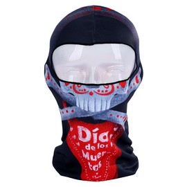 3D Balaclava Skull Animal Full Face Mask for Motorcycle Cycling Anti-UV Bandana - Color: A-25