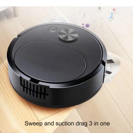3-in-1 Robot Vacuum Cleaner with Mop Wet Mopping & Auto Sweeping Pet Hair Dust