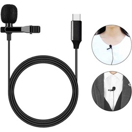 TTSTAR vlog vlogging Broadcast Computer Pc Podcast lavalier Clip Recording Bluetooth Wireless Cell Phone Plug asmr Lapel Tiny lav External Mini Wired YouTube microfono Shirt Camera mic Microphone