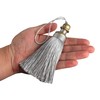 HedongHexi 2 Pack Tassel Key Tassel with Loops, Handmade Tassel