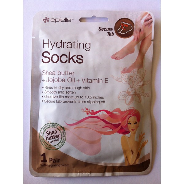 epielle Hydrating Socks Shea Butter + Jojoba Oil + Vitamin E