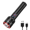 Rechargeable Flashlight 20000 High Lumens, Zoomable LED Flashlights with Power