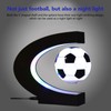 Levitating Floating Lamp, Magnetic Levitation Soccer Ornament Office Home Desktop