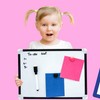 A4 Magnetic Whiteboard with Pen, Portable Mini Whiteboard, Dry Wipe