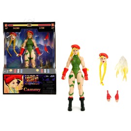DCD Cammy 6\" Ultra for Street Fighter II the Final Challengers Military Moveable Figure with Alternate Head Hands Accessories