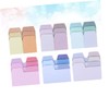Ciieeo 2sets Pastel Aesthetic Stationery Memo Stickers for School Book