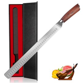 Astylway Slicing Carving Knife 12 inch Brisket Knife Outdoor Meat Cleaver Kitchen Knife Chef Knives Multipurpose Grilling Camping Cooking Knife BBQ Tool