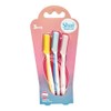 Dorco Shai Simple Eyebrow Razor Facial Hair Shaver 3P