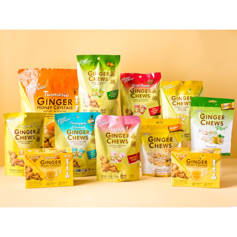 Prince of Peace® Instant Ginger Honey Crystals (10ct)