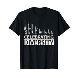 Celebrate Variety Funny Gun Shirts For Men Funny Gun Gifts T-Shirt