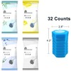 32PCS Disposable Toilet Brush Heads Only Compatible with BOOMJOY Disposable
