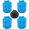4PCS Share Goo Aluminium RC M4 Wheel Nut,RC Car Dustproof