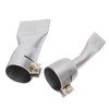2Pcs Flat Welding Nozzle, 20mm Flat Welding Nozzle Stainless Steel