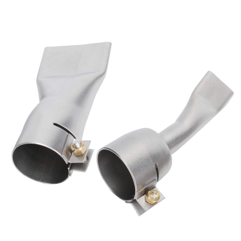 2Pcs Flat Welding Nozzle, 20mm Flat Welding Nozzle Stainless Steel