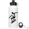Azeeda 600ml 'Skateboard Champion' Reusable Water/Drinks Bottle (WT00074408)