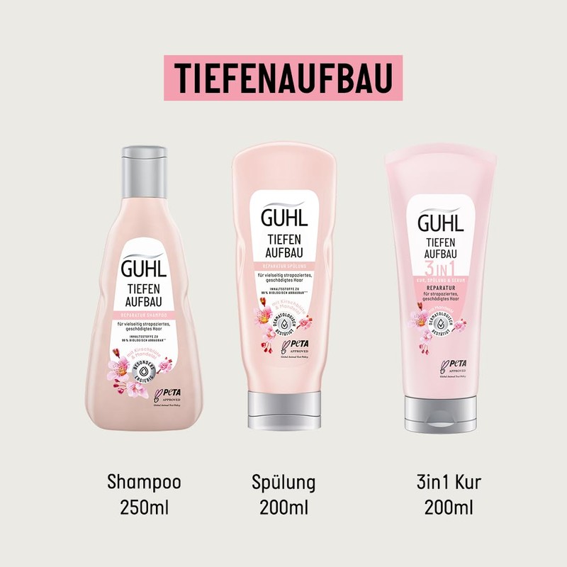 Guhl Deep Building 3 in 1 Treatment, Conditioner & Serum