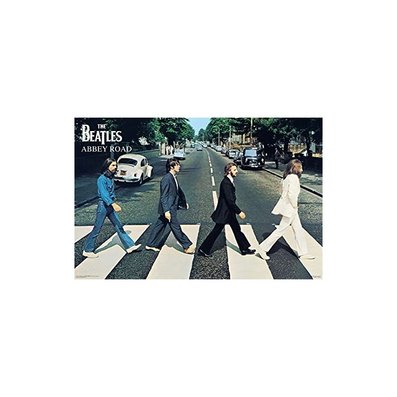 Tainsi ASHER Gift Beatles Abbey Road Decorative Poster - Matte