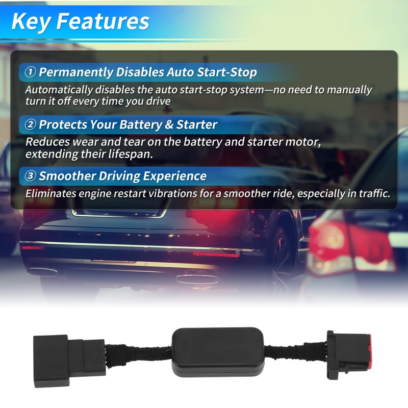 HEROFFIX Auto Start Stop Eliminator for Ford Expedition 2020-2021 Engine