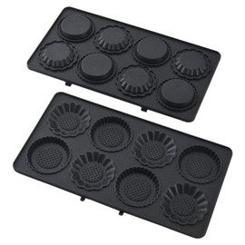 BRUNO BOE044-TART Hot Sand Maker Burn Electric Double Mini Tart Plate