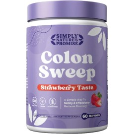 Simply Nature’s Promise Colon Sweep Strawberry Powder 60 Servings *EXP 10/2025*