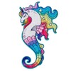 Mono Quick Unicorn Seahorse Iron-On Patch