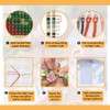 FREEBLOSS DIY Cross Stitch Wall Hanging Kit Boots Full of