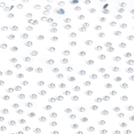 NCB 2880pcs Hot-fix Rhinestones Bulk Crystal Hot Fix Rhinestones for Crafts Clothes DIY Decoration (Clear Crystal, SS3 1.3mm)